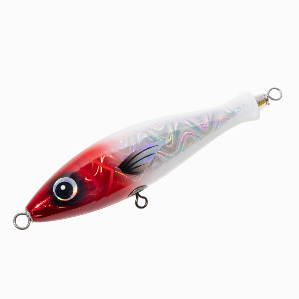 Red Shell Core Shot Stickbaits Fiery Red Head 30g - 130mm Sinking Stickbait